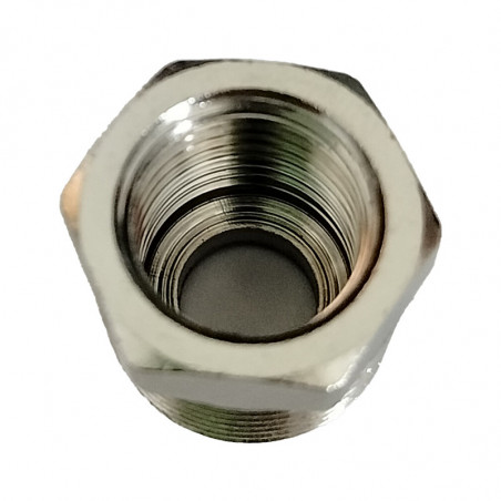 Reductor macho 3/8" a hembra 1/4"